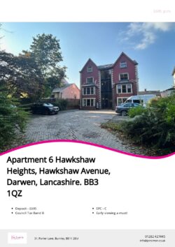 Brochure for Hawkshaw Avenue