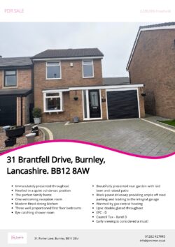 Brochure for Brantfell Drive