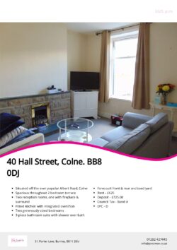 Brochure for Hall Street