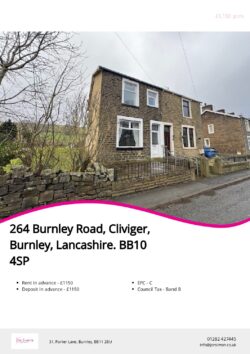 Brochure for Burnley Road, Cliviger